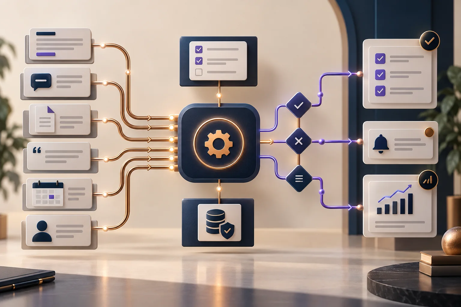 Procesos manuales transformados en flujos automatizados con inteligencia artificial, validaciones y reportes